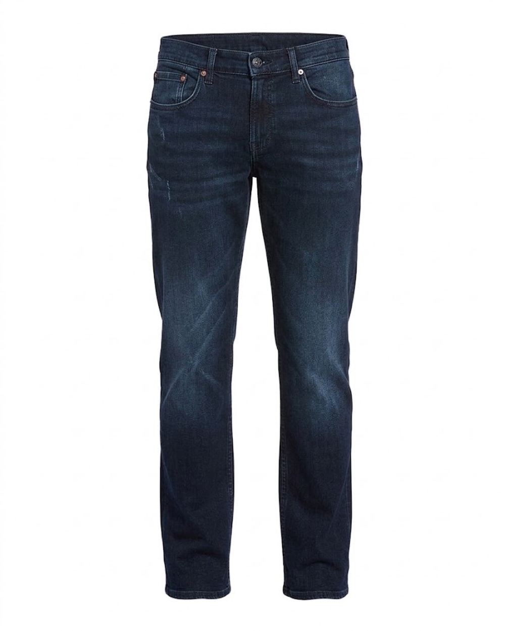 7 for All Mankind Slimmy Akron Straight Tapered Denim Jean Blue 36